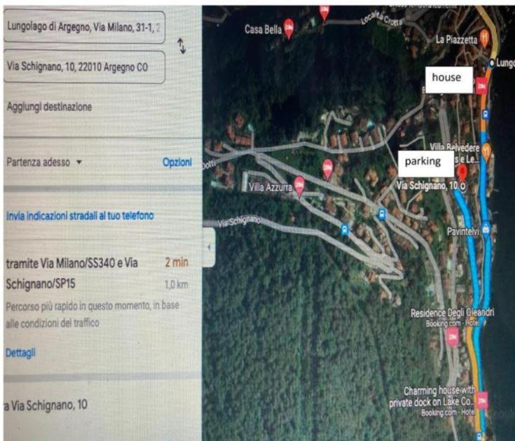 Una Finestra Sul Lago Argegno Dış mekan fotoğraf
